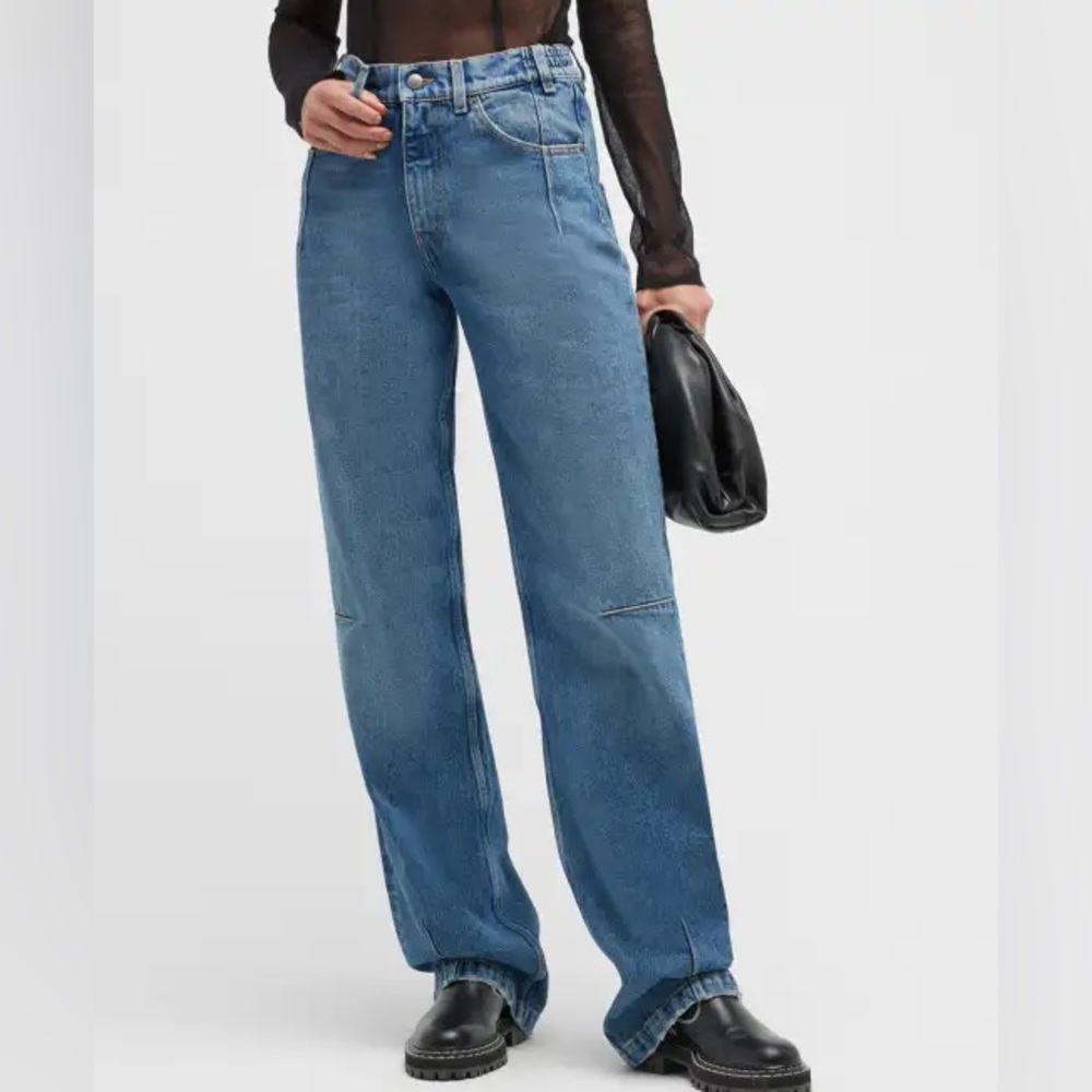 DARKPARK Lu straight seamed jeans